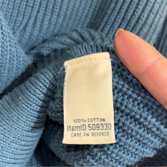 L. L. Bean 100% Cotton Coastal Sweater - Picture 4 of 9